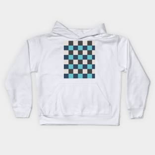 Silvervision Checkerboard Print 5 Kids Hoodie